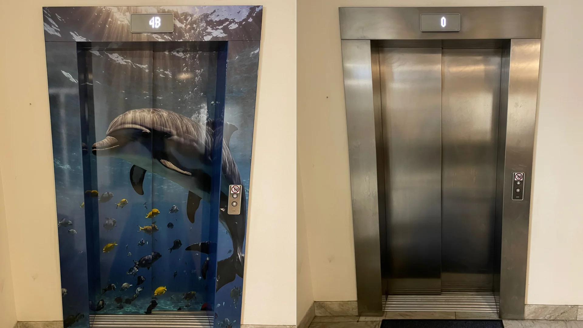 inredningsfolie hiss frö brf i Stockholm